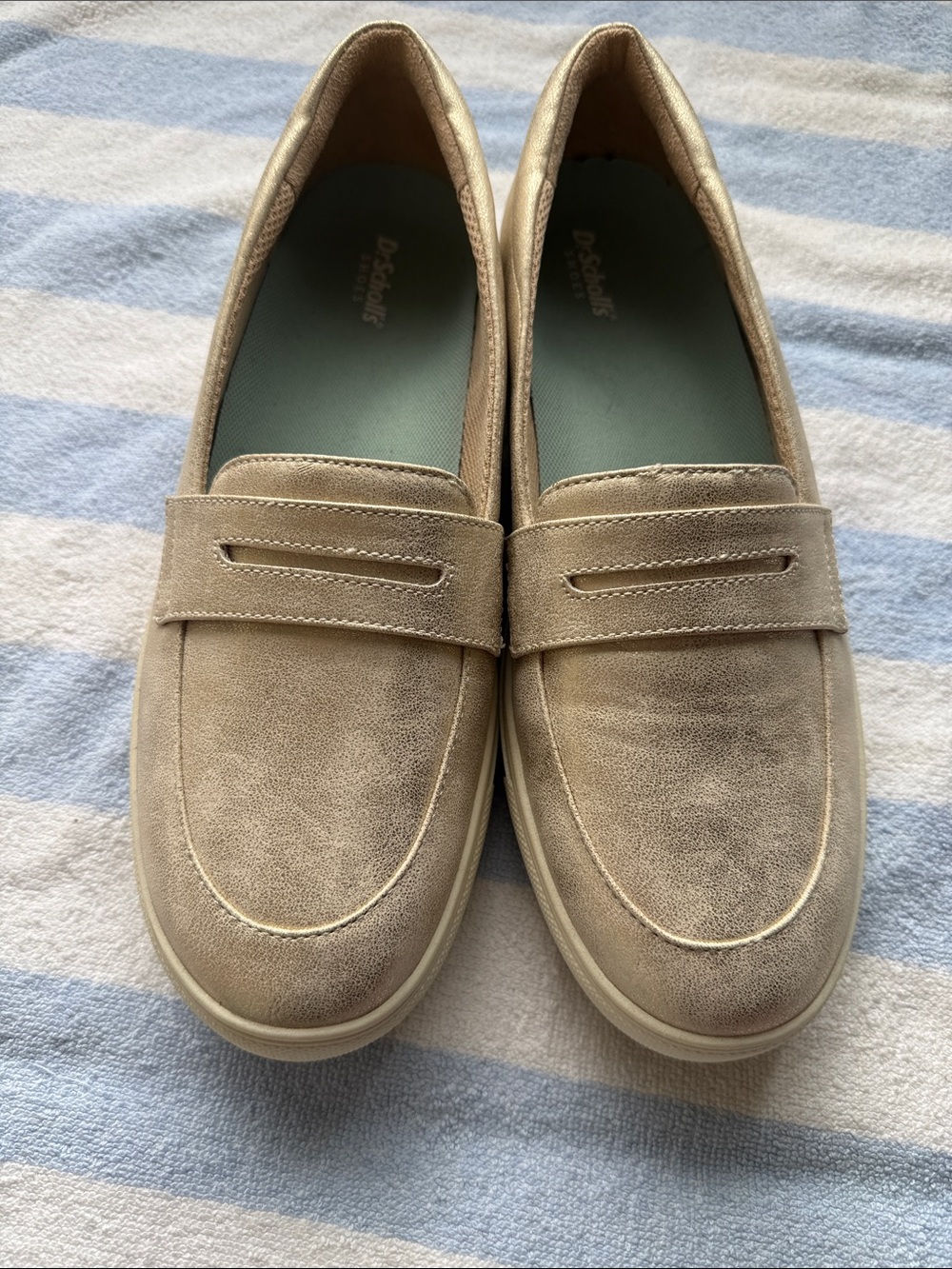 Dr. Scholl's Men's Slip-On Loafers in Light Taupe